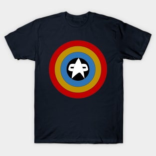 Captain Federation Shield Uniform Colors T-Shirt